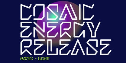 Navex Font Poster 4