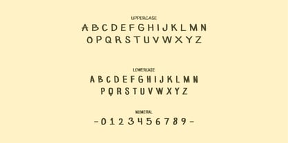 Enymany Font Poster 3