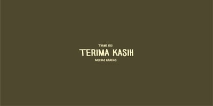 Enymany Font Poster 11