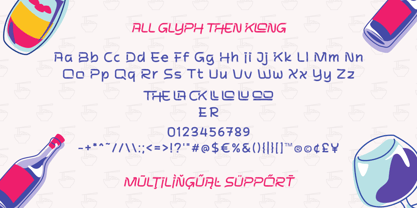 Then Klong Font Poster 9
