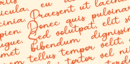 Millatira Font Poster 4