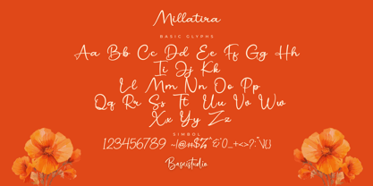 Millatira Font Poster 7