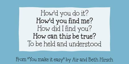 Khinge Font Poster 5