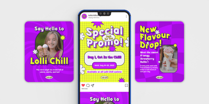 Boldova Font Poster 5