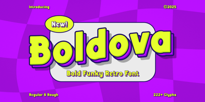 Boldova Font Poster 1