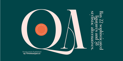 Kozan Font Poster 10