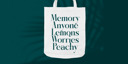 Kozan Font Poster 11