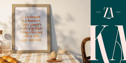 Kozan Font Poster 12