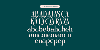 Kozan Font Poster 13