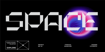 Microbots Font Poster 2