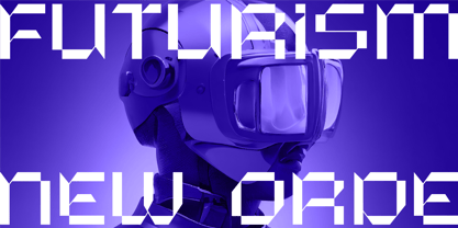 Microbots Font Poster 4