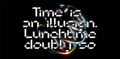 Microbots Font Poster 3