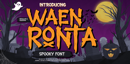 Waen Ronta Font Poster 1