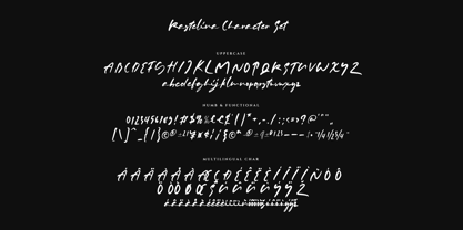 Rastelina Font Poster 13