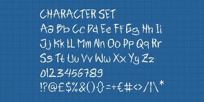 Kids Sketch Font Poster 5