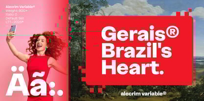 Alecrim Font Poster 5