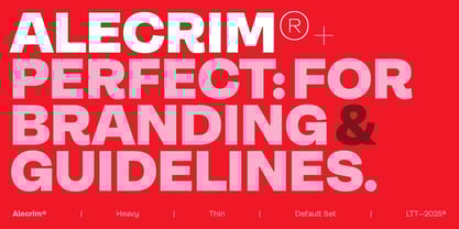 Alecrim Font Poster 2