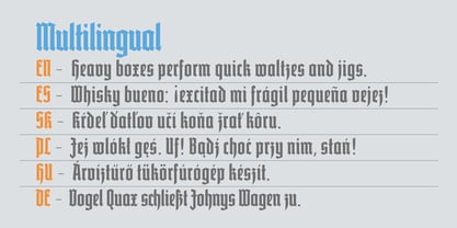 Vivala bl Font Poster 7