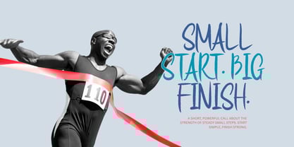 Lucky Brush Font Poster 9