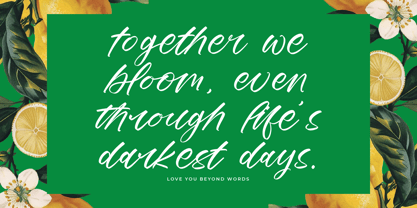 Mindful Angelic Font Poster 3