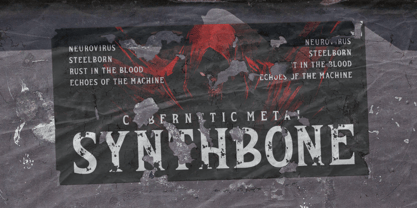 Horror Whisper Font Poster 2