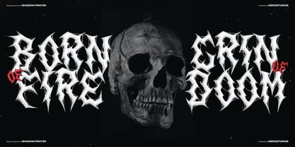 Shadow Prayer Font Poster 3