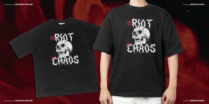 Shadow Prayer Font Poster 7