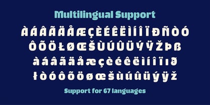 Ralton Black Font Poster 13