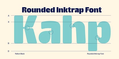 Ralton Black Font Poster 2