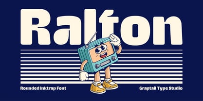 Ralton Black Font Poster 1