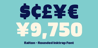 Ralton Black Font Poster 12