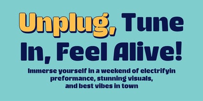 Ralton Black Font Poster 5