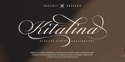 Kitalina Font Poster 1