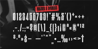 Condenso Font Poster 11