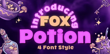 Fox Potion Font Poster 1
