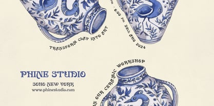 Magnolia Muse Font Poster 8