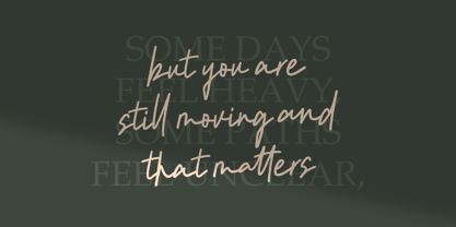 Monthine Font Poster 8