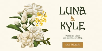 Evarose Font Poster 10