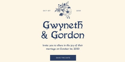 Evarose Font Poster 4