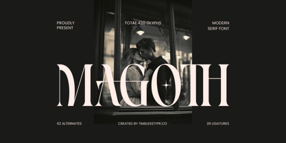 Magoth Font Poster 1