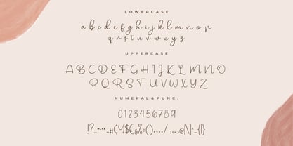 Bryan Kimberly Font Poster 8