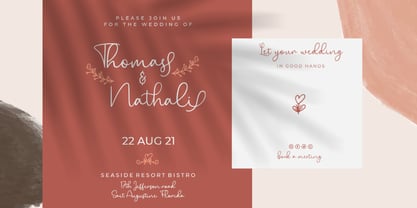 Bryan Kimberly Font Poster 7