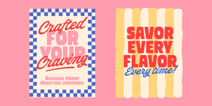 TNSC Maple Sundae Font Poster 2