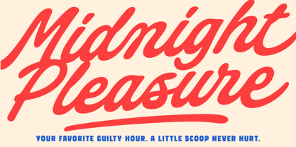 TNSC Maple Sundae Font Poster 11