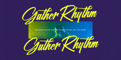 Bethalkin Rhoyality Font Poster 3