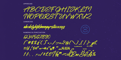 Bethalkin Rhoyality Font Poster 14