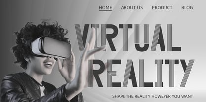 Oath Line Font Poster 6