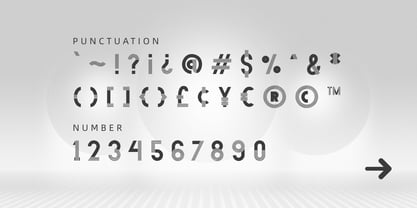 Oath Line Font Poster 8