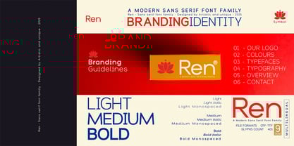 Ren Font Poster 11