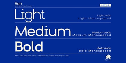 Ren Font Poster 7